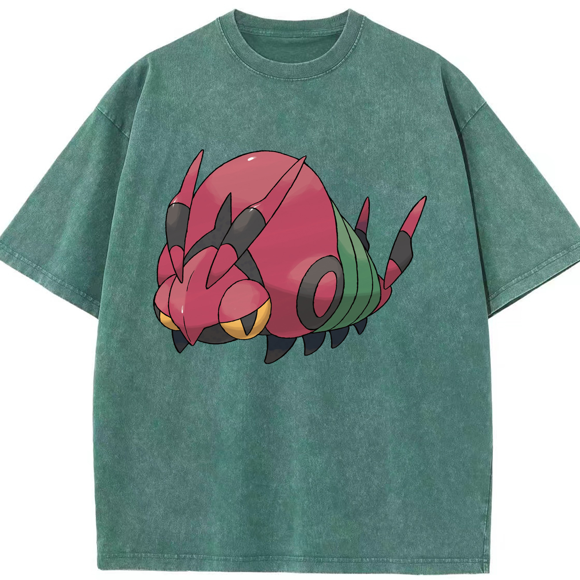 （画像用） ポケットモンスター Pokémon 綿100% ヴィンテージ風 半袖Tシャツ（フロントプリント）